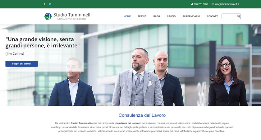Studio Tumminelli - siti web - Brescia